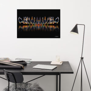 Cuadro Dental Acrilico Brillante